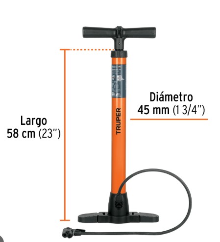 Bomba de aire manual Truper 14863