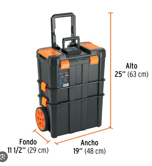 Caja organizadora rodante  102644