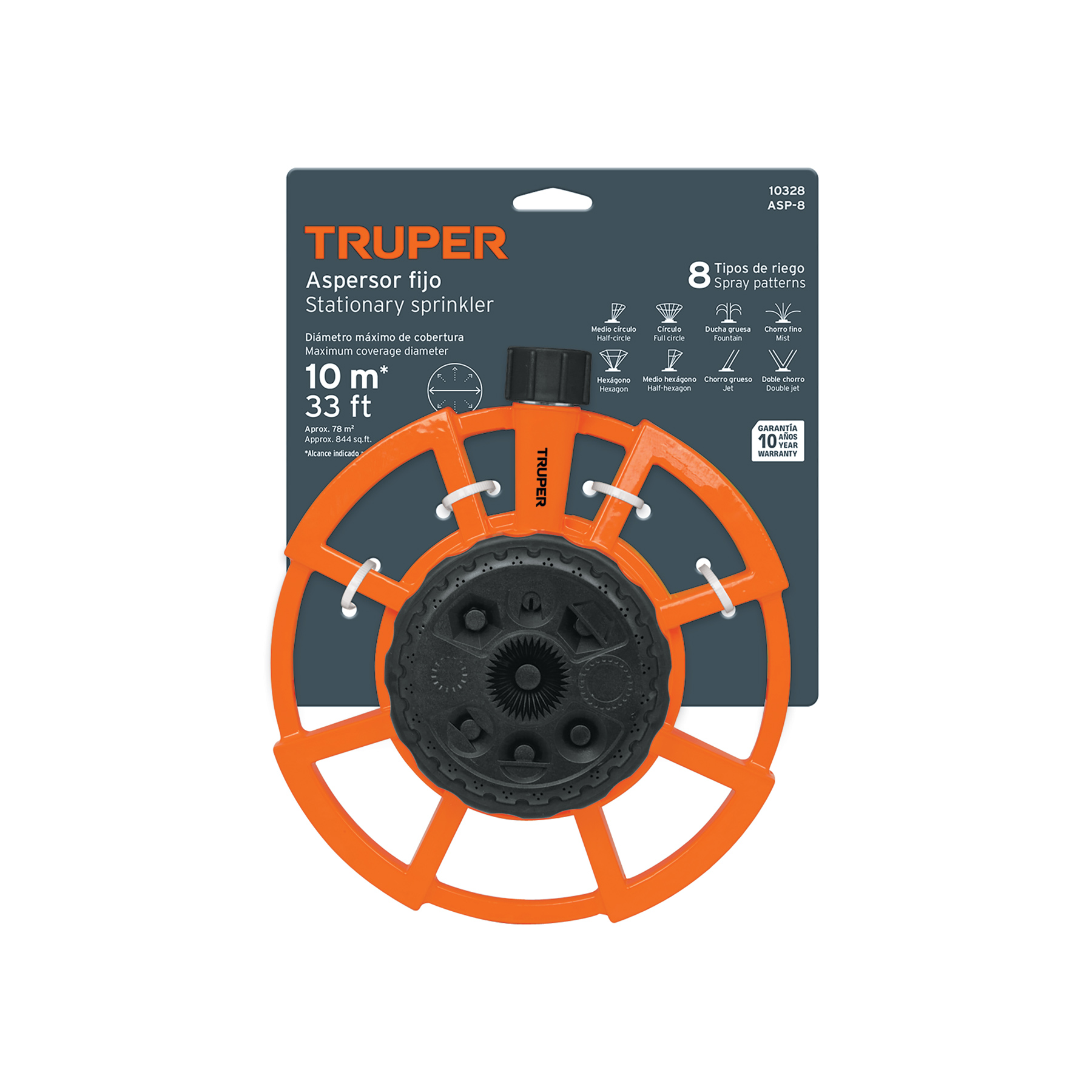 Aspersor fijo Truper 10328