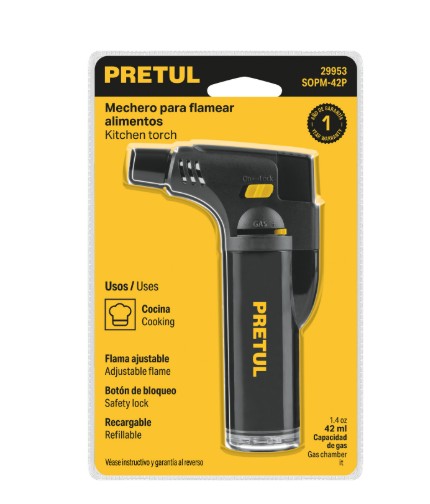 Mechero para flambre alimentos Pretul  29953