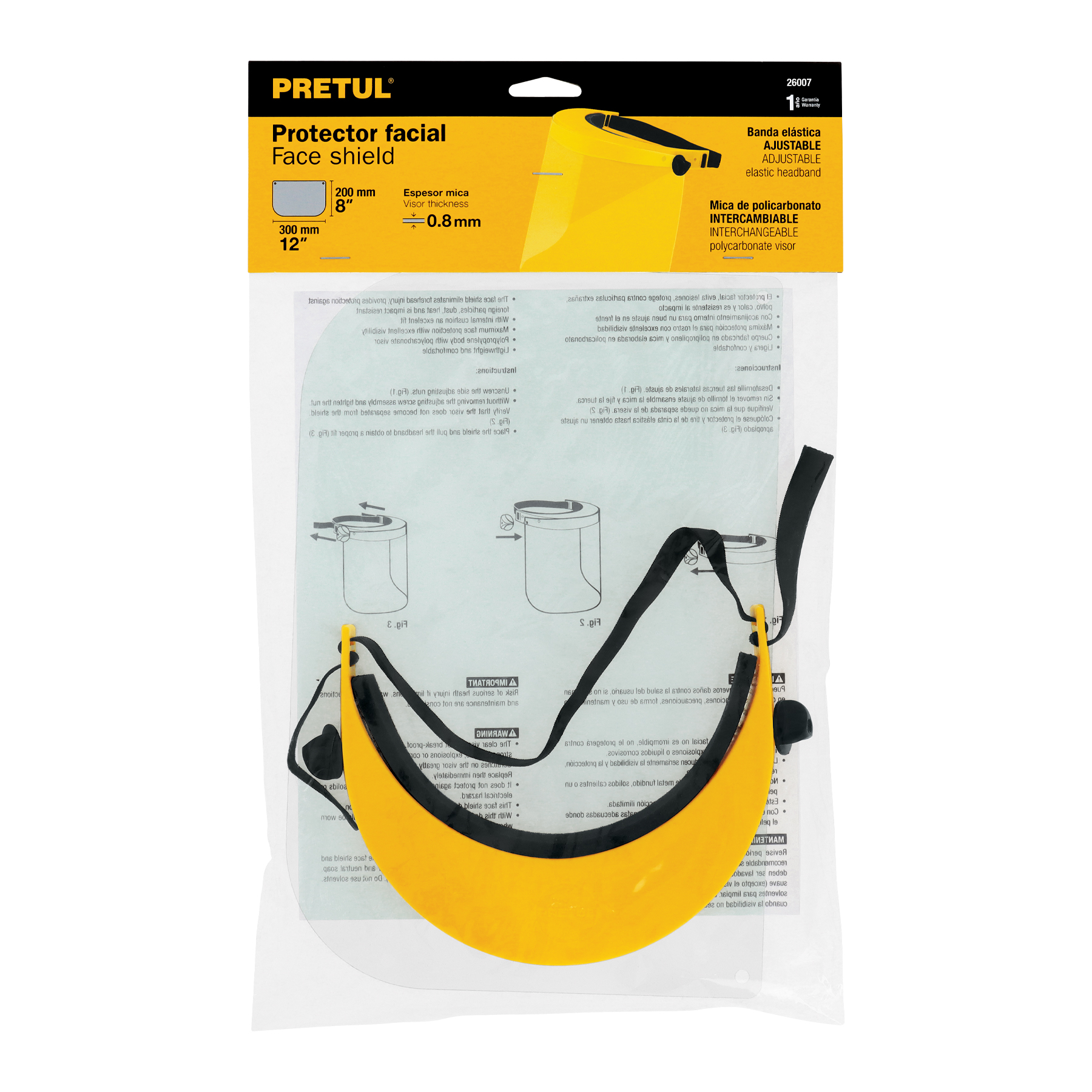 Protector facial Pretul 26007