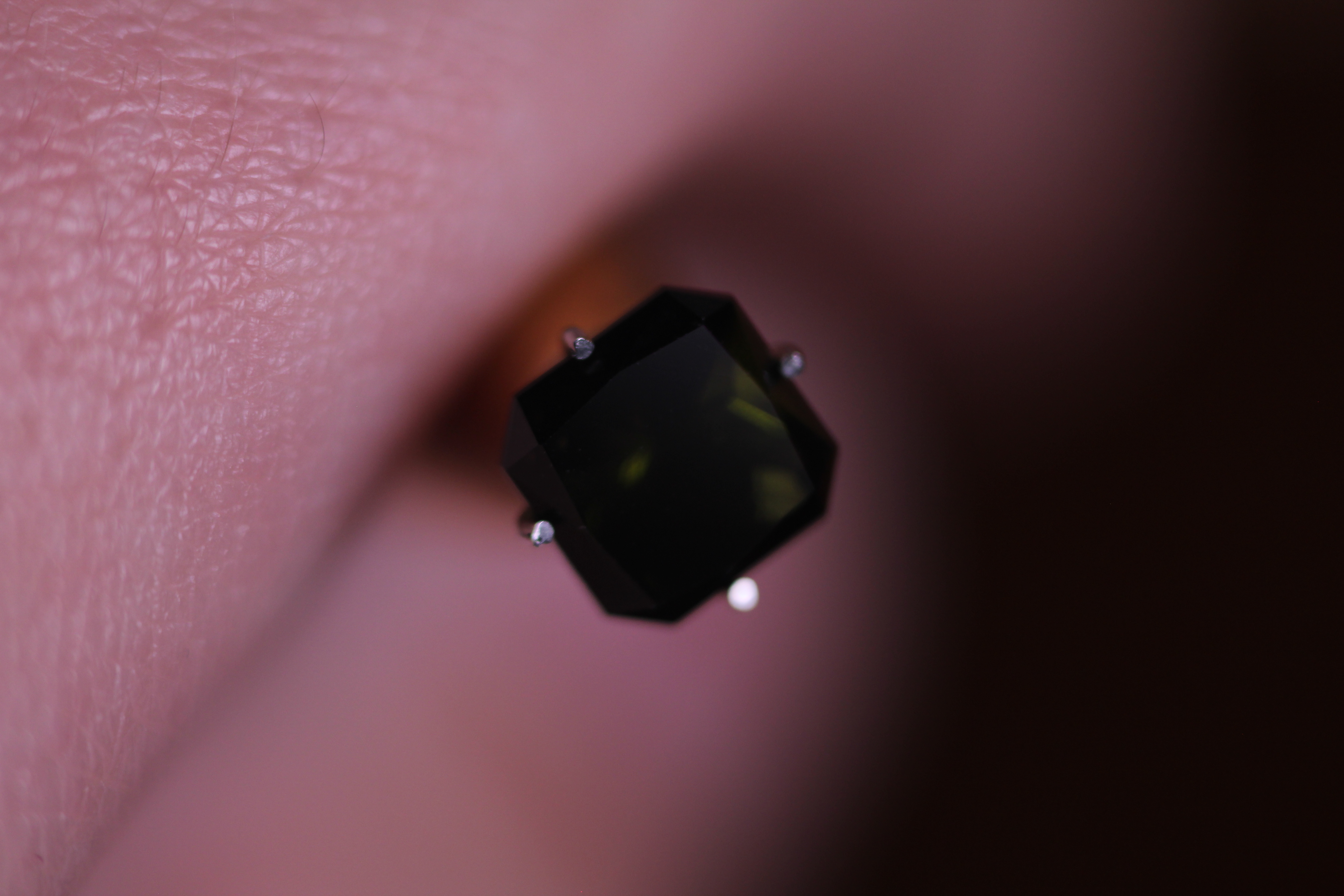 1.3 ct deep green tourmaline