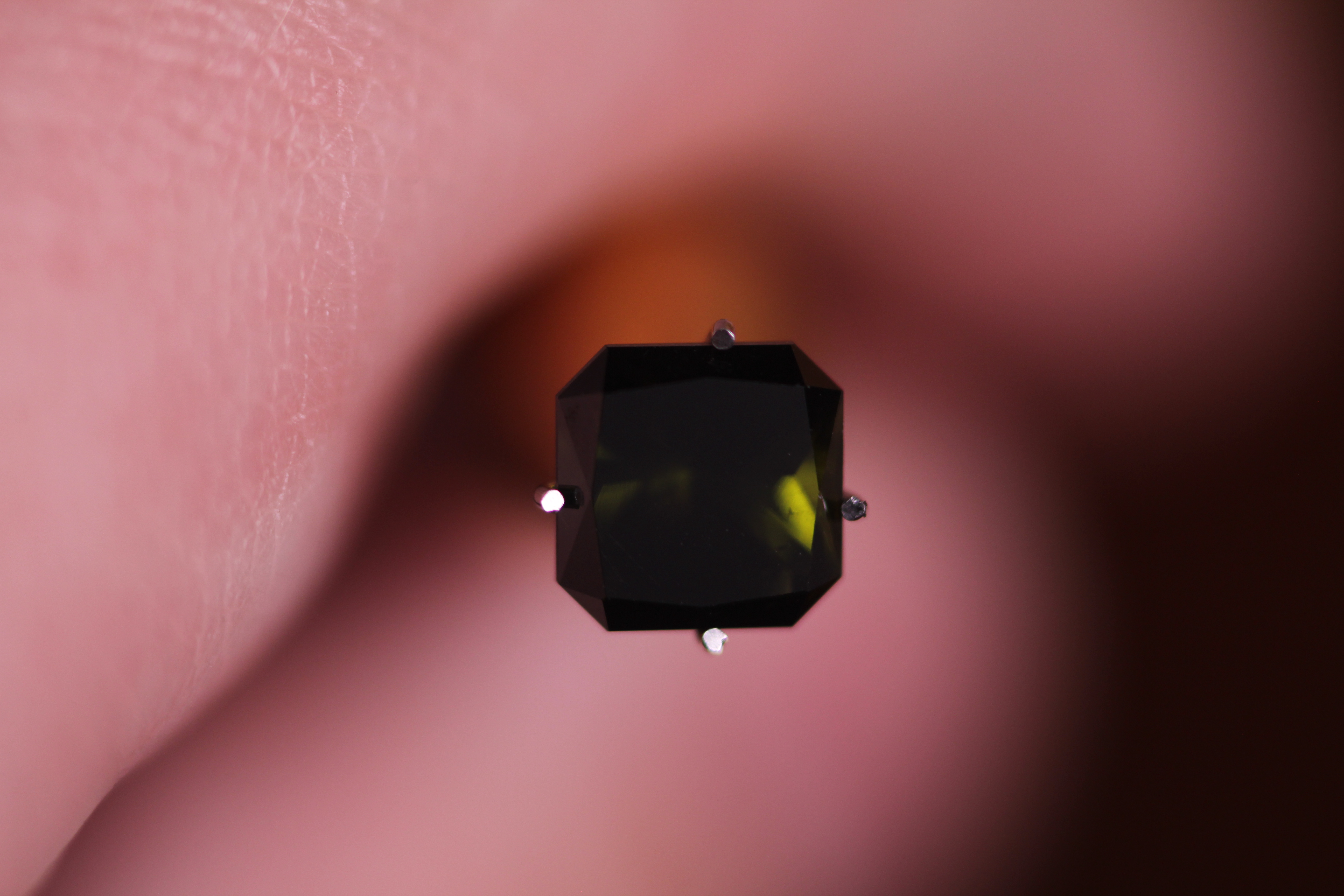 1.3 ct deep green tourmaline