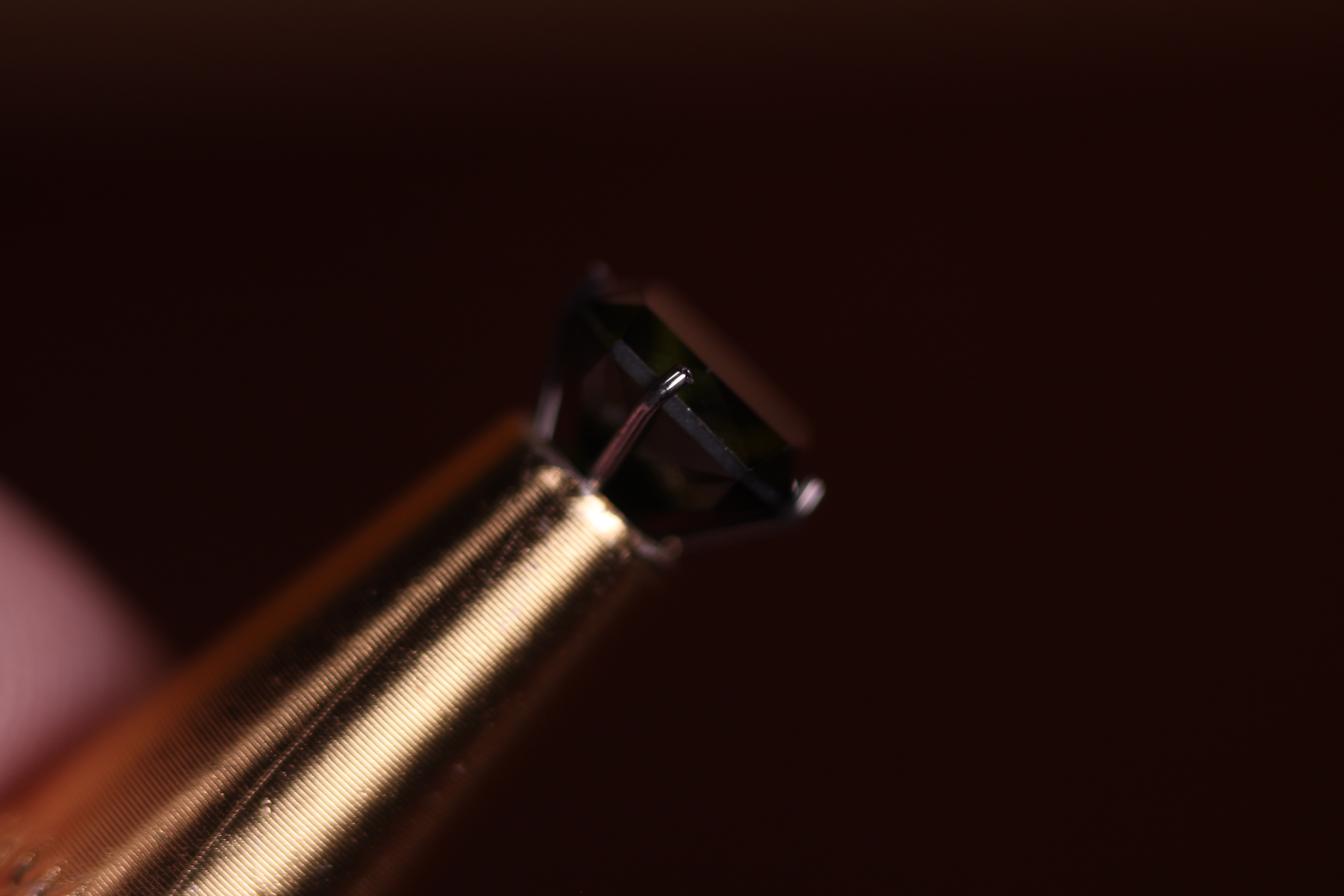 1.3 ct deep green tourmaline