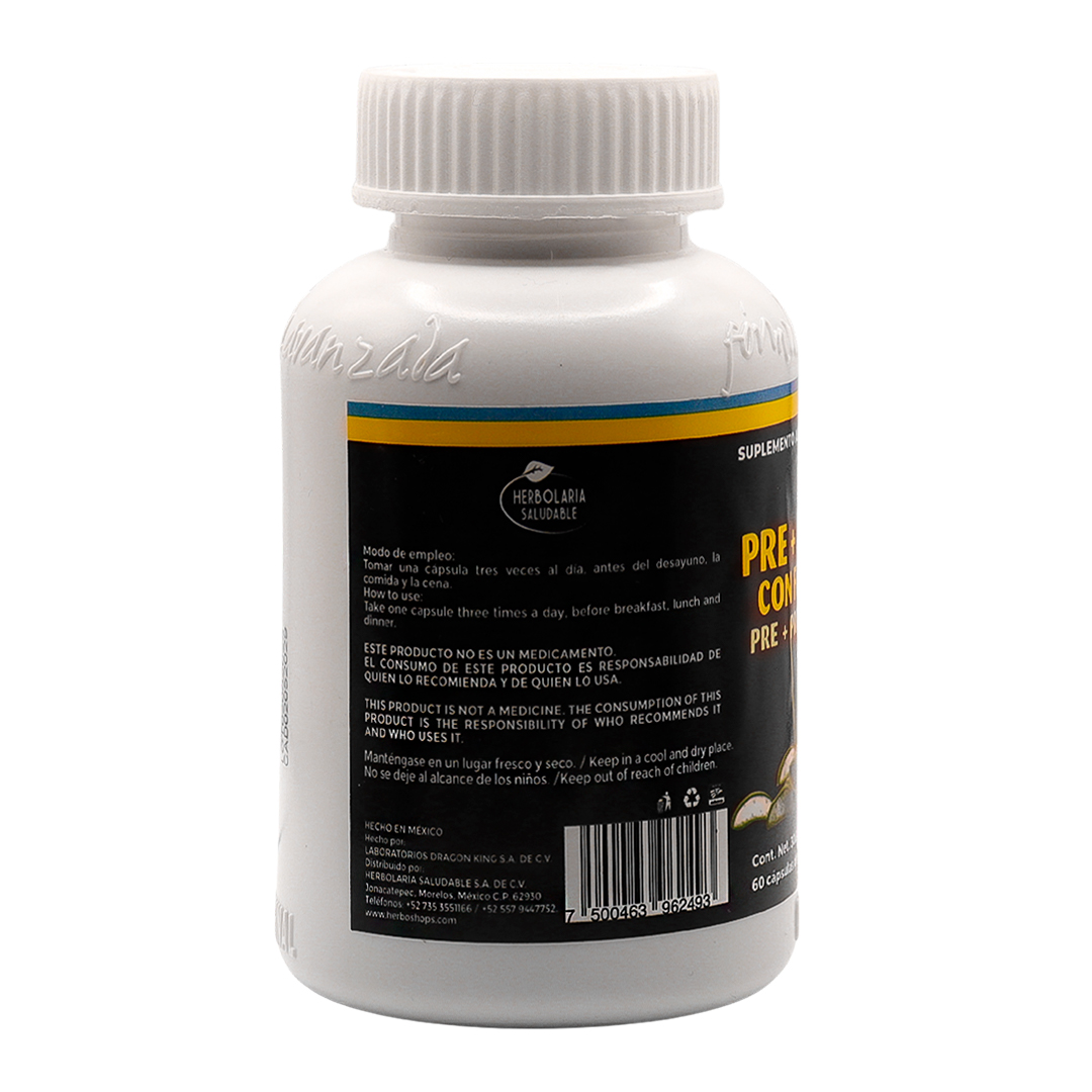 Pre + Probióticos con Fibra de Sábila