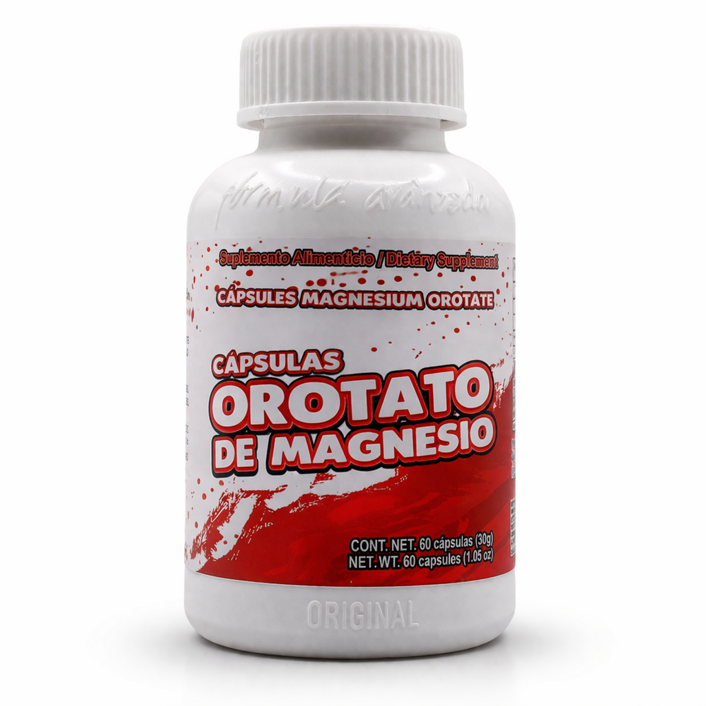 Cápsulas Orotato de Magnesio