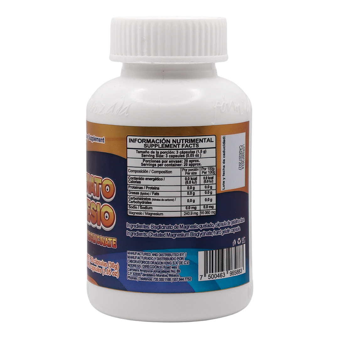 Bisglicinato de Magnesio