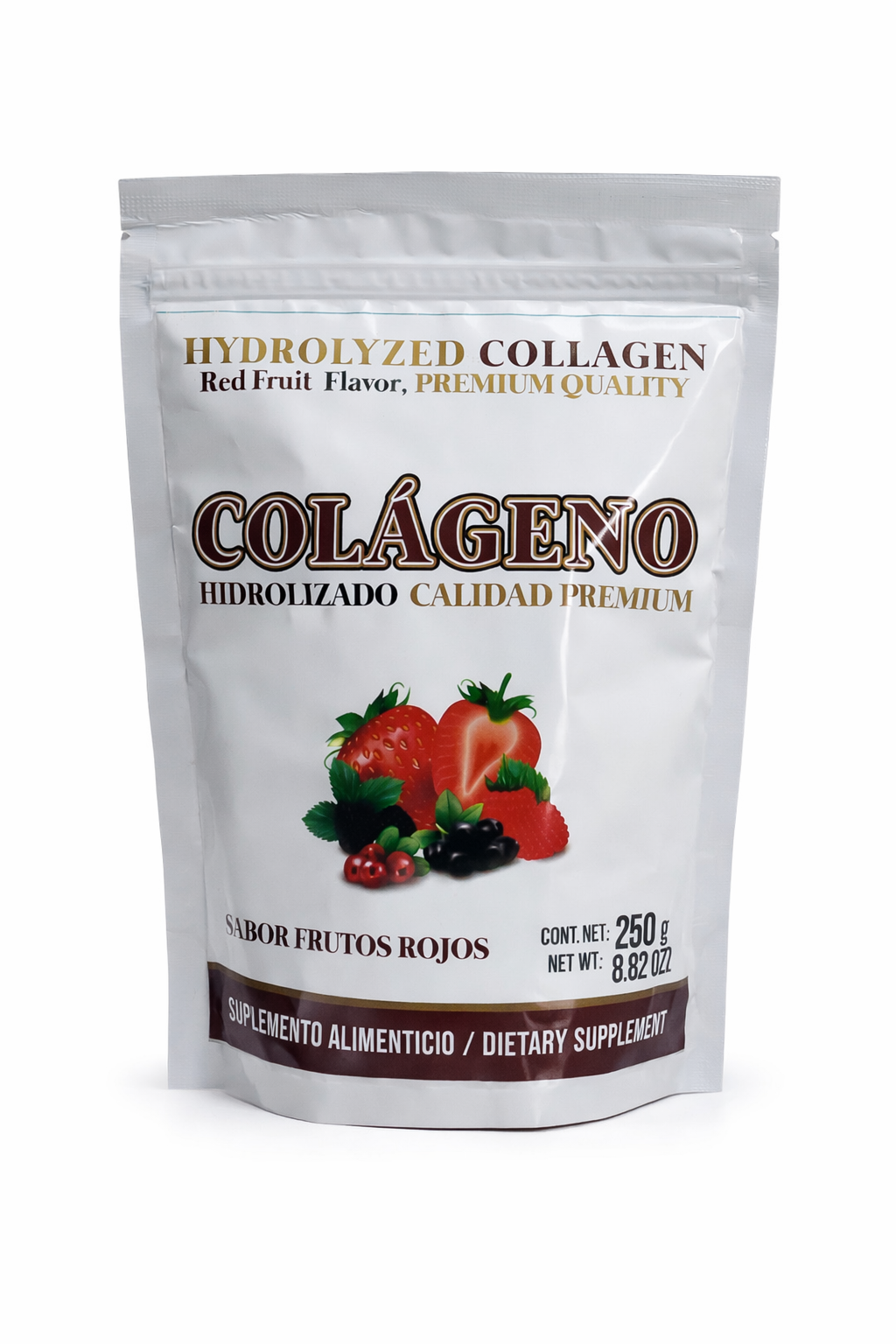 Colágeno Hidrolizado Sabor Frutos Rojos