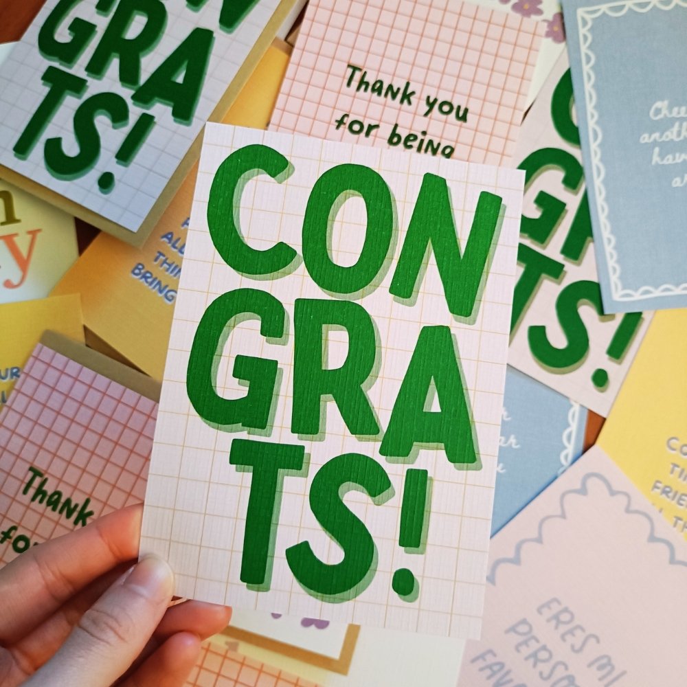 Greeting Card "Congrats"