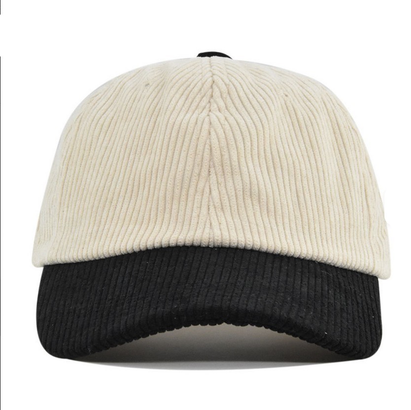 Corduroy Baseball Cap Two Toned