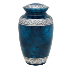 Rain's Urn - Dark Blue