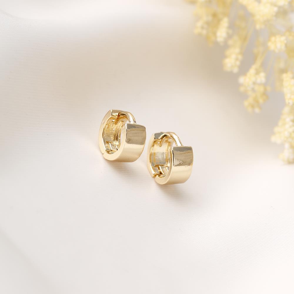 Aros de oro pequeño