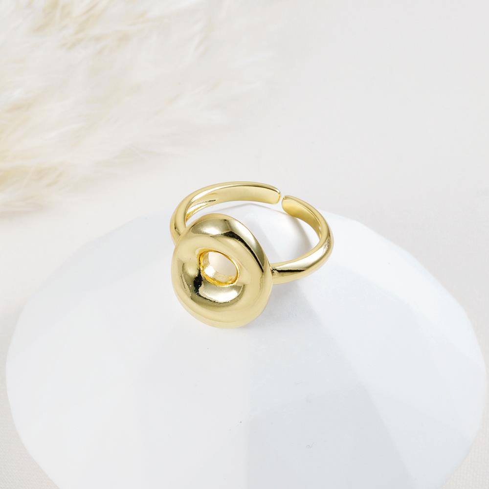 Anillo dorado ajustable