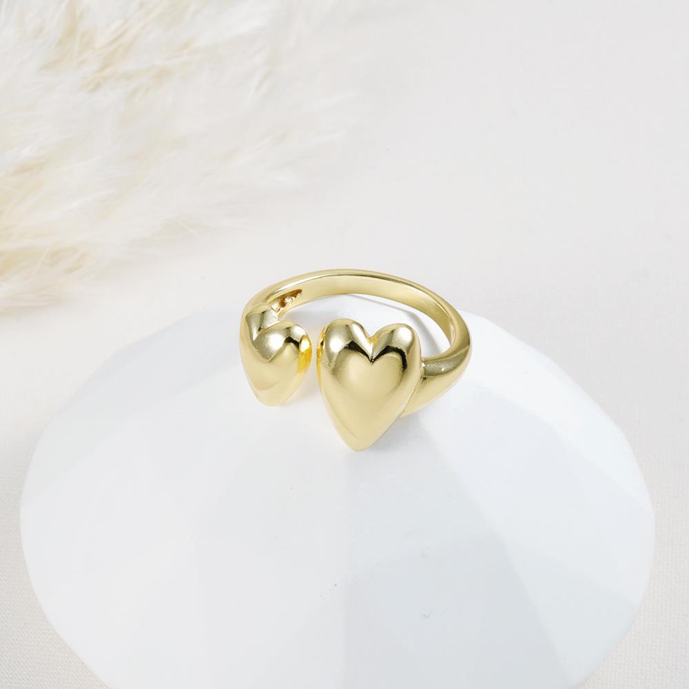 Anillo Corazones de Oro