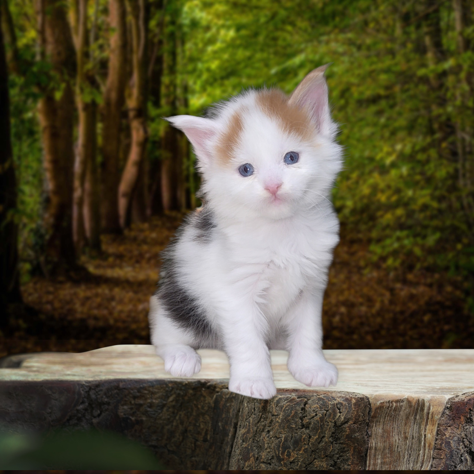 Giovanna – Blue-Eyed Calico
