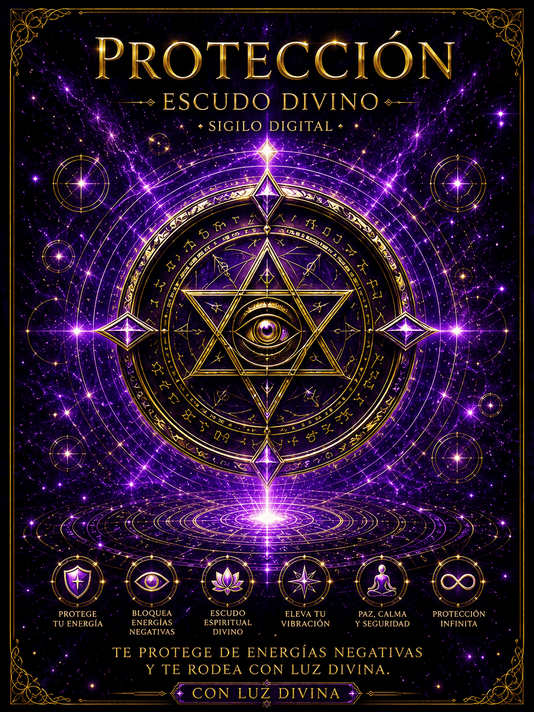 Sigilo Digital De Protección Escudo Divino™ (Kit Completo)