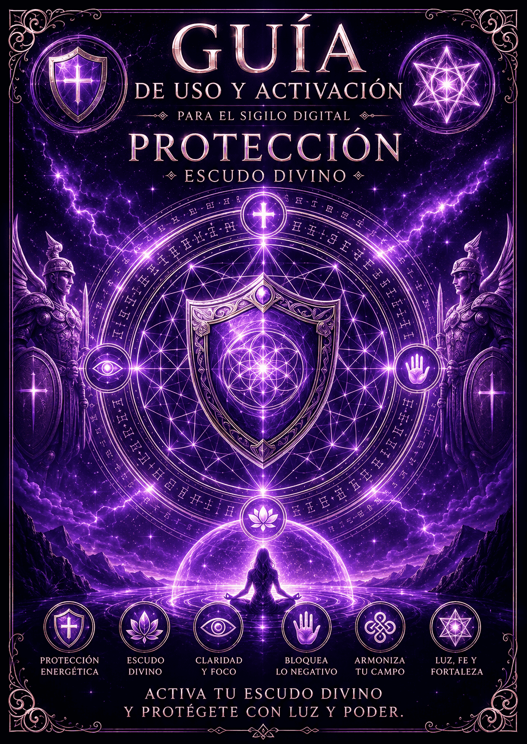 Sigilo Digital De Protección Escudo Divino™ (Kit Completo)