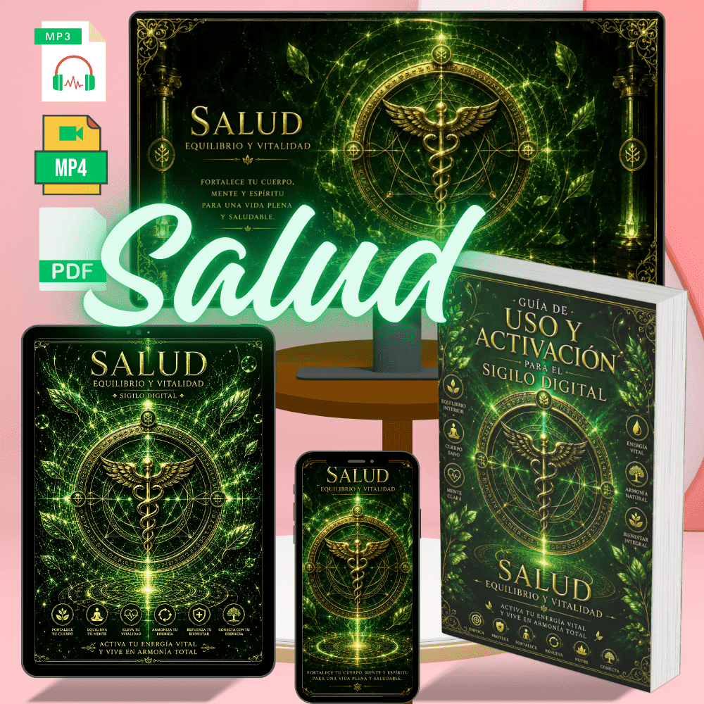 Sigilo Digital De Salud - Equilibrio y Vitalidad™ (Kit Completo)