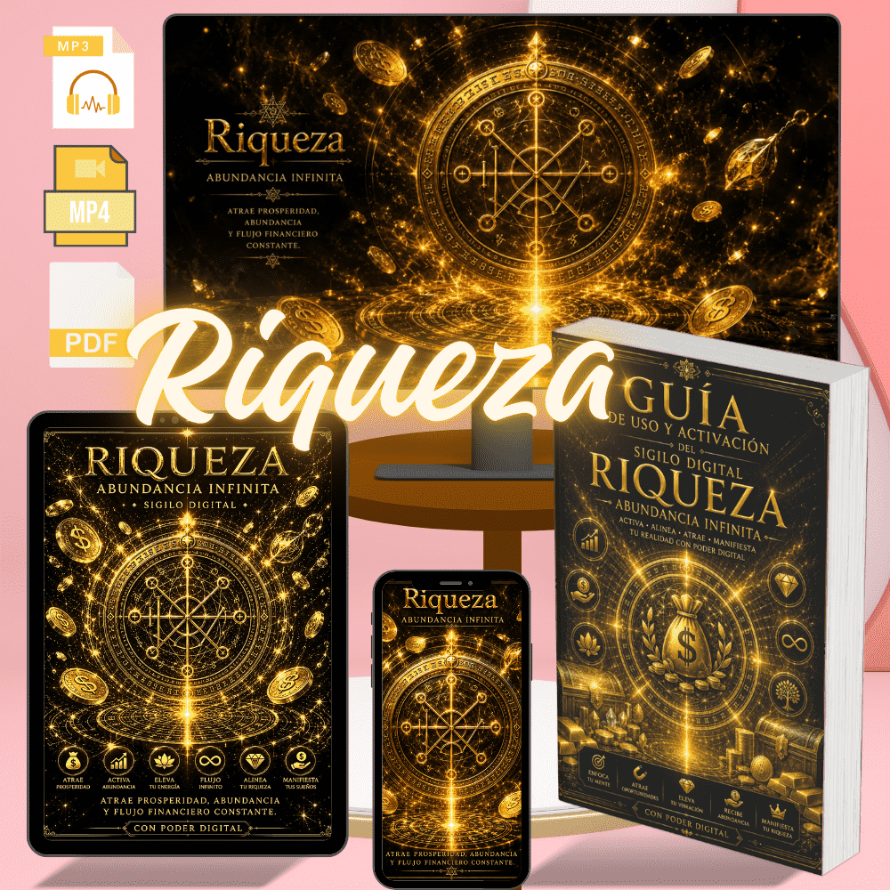Sigilo Digital de Riqueza y Abundancia Infinita™ (Kit Completo)