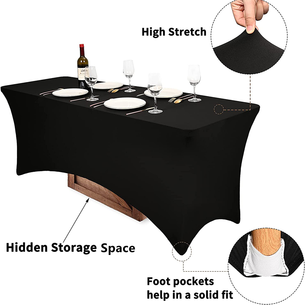 Spandex Stretch Flame Retardant Table Covers
