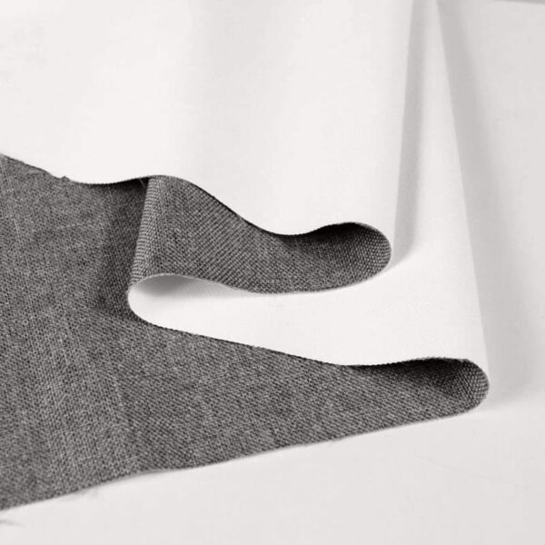 Flame Retardant Fabric Linen Coated Blackout Fabric for Curtains