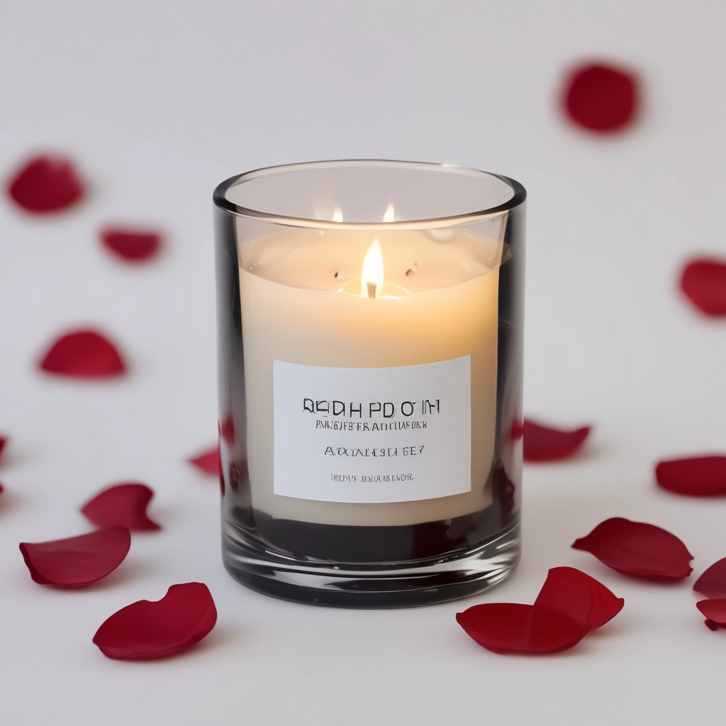 Romantic Rose Scented Candle