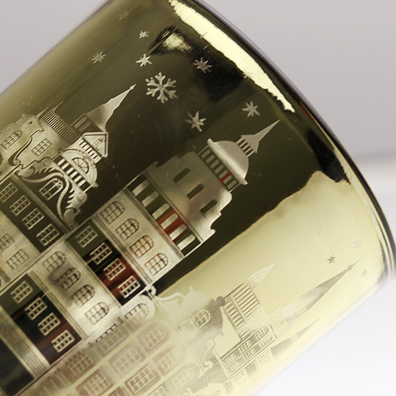 Cityscape Candle Holder