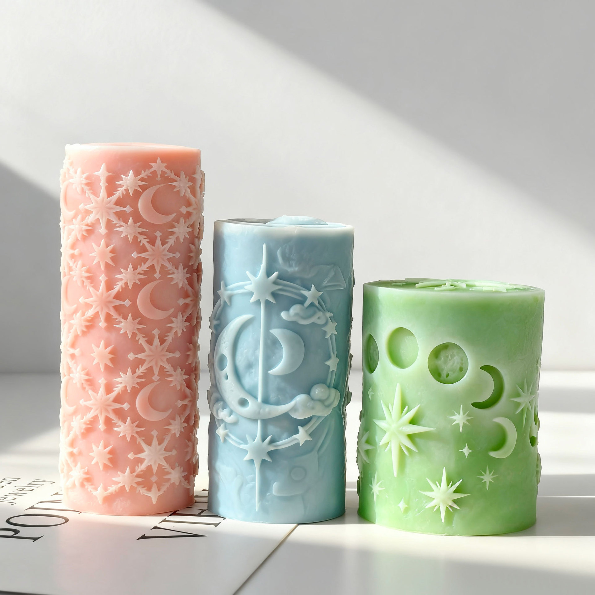 Celestial Pillar Candles
