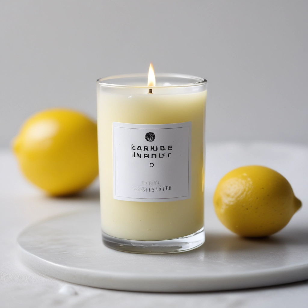 Citrus & Berry Scented Candle