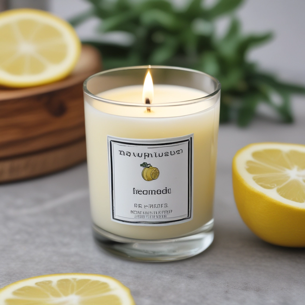 Citrus & Berry Scented Candle