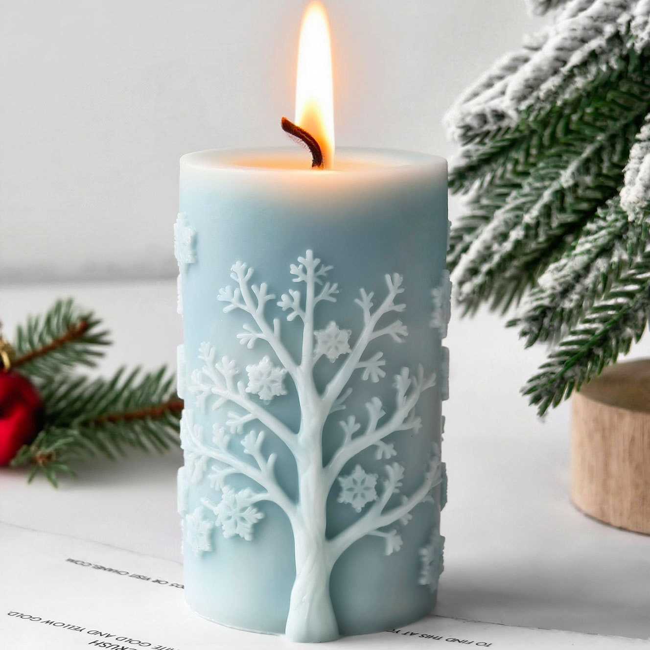 Winter Tree Scented Candles