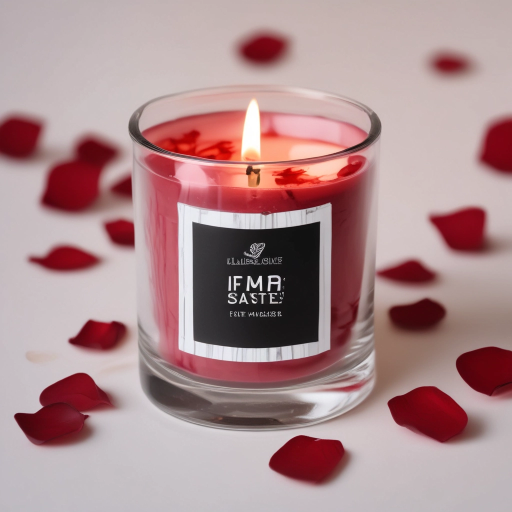 Romantic Rose Scented Candle