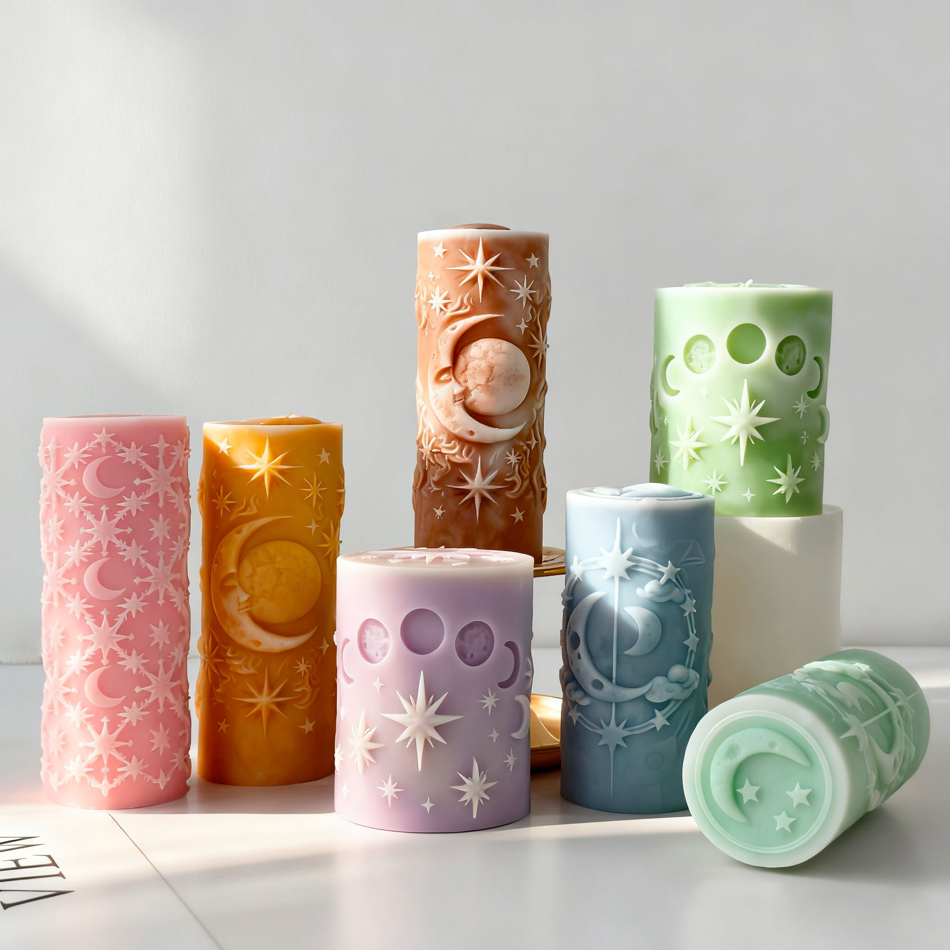 Celestial Pillar Candles