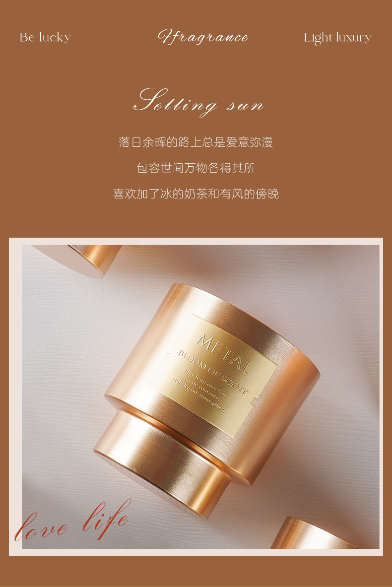 Luxury Scented Candle Holder