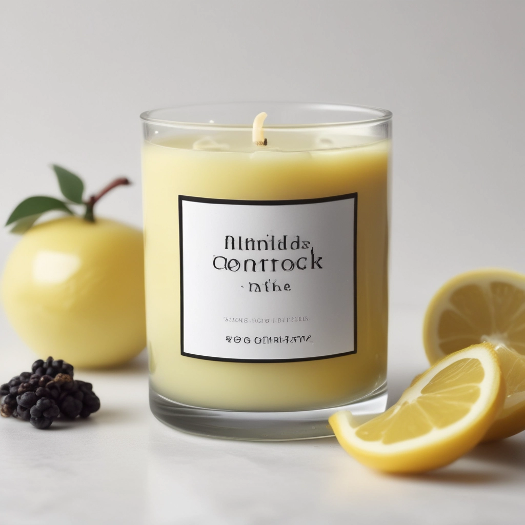 Citrus & Berry Scented Candle
