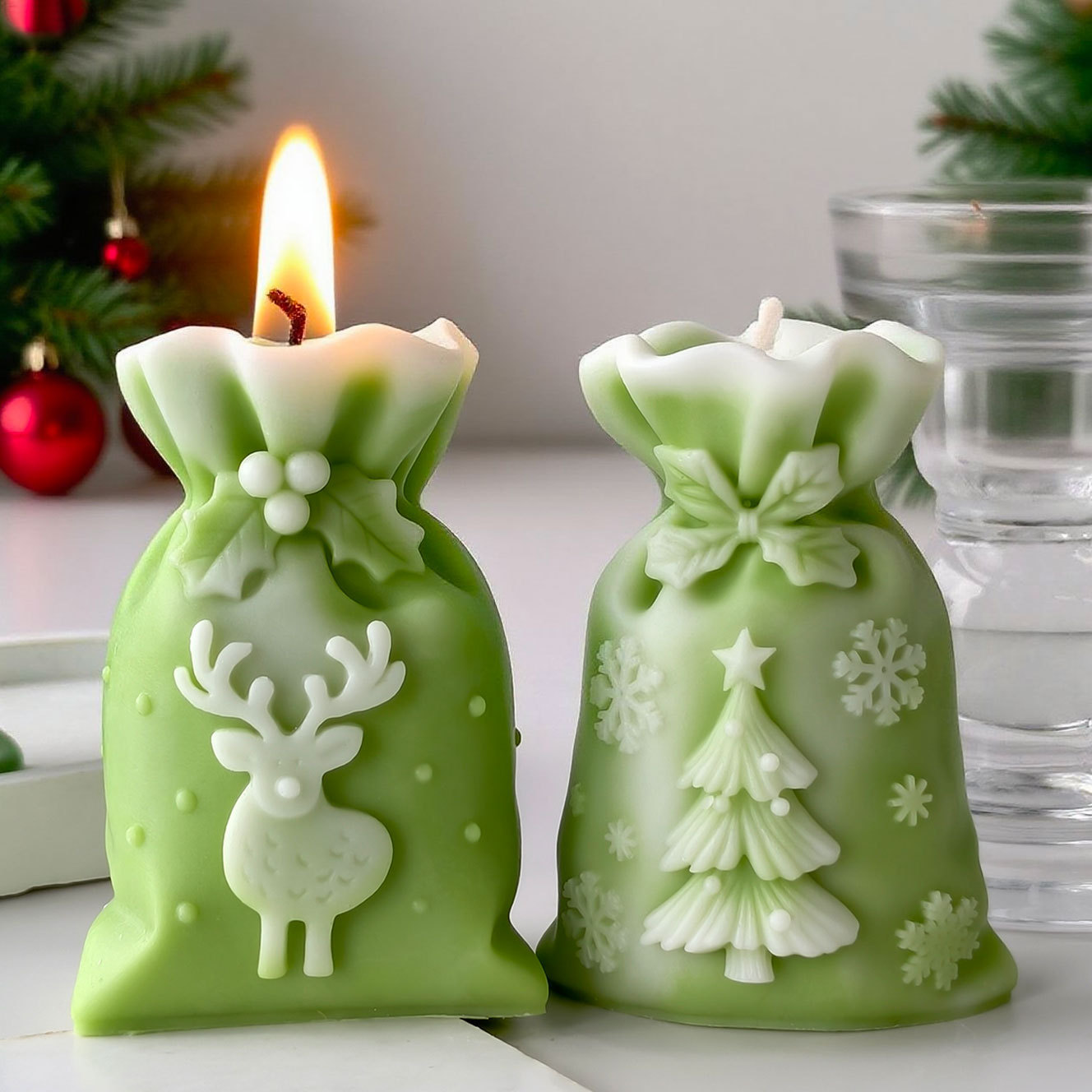 Christmas Decorative Candles