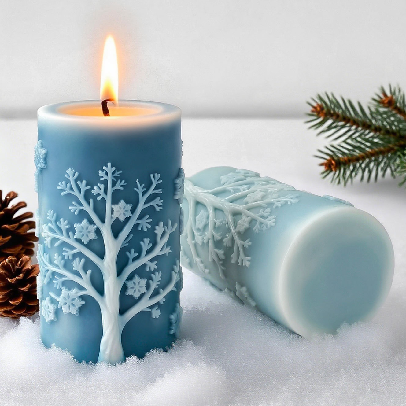 Winter Tree Scented Candles