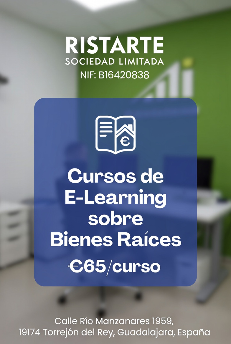 Cursos de E-Learning sobre Bienes Raíces