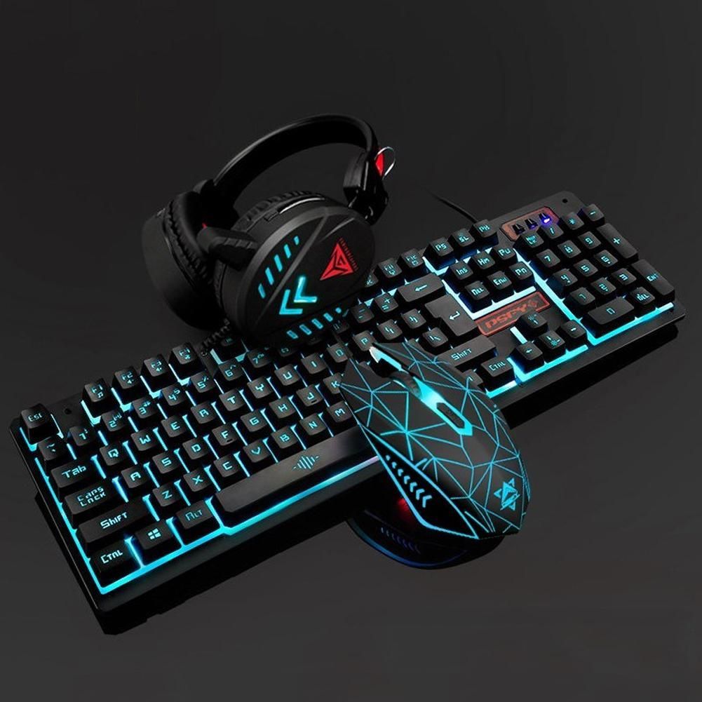 Gaming Keyboard, Mouse & Headset Combo