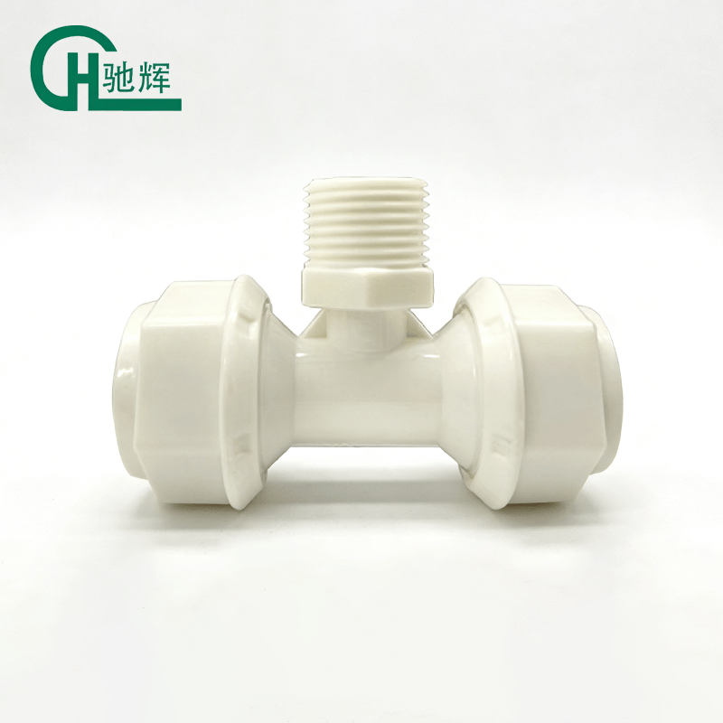 POM Pipe Tee Connector Fitting