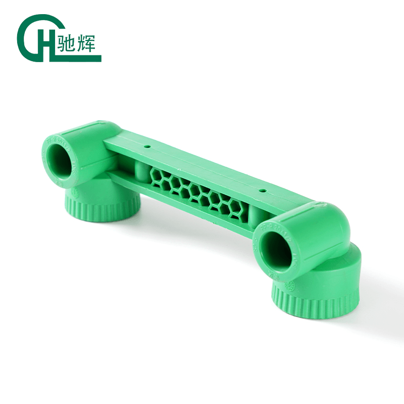 PPR Double Elbow Female Thread Pipe Fitting Bracket