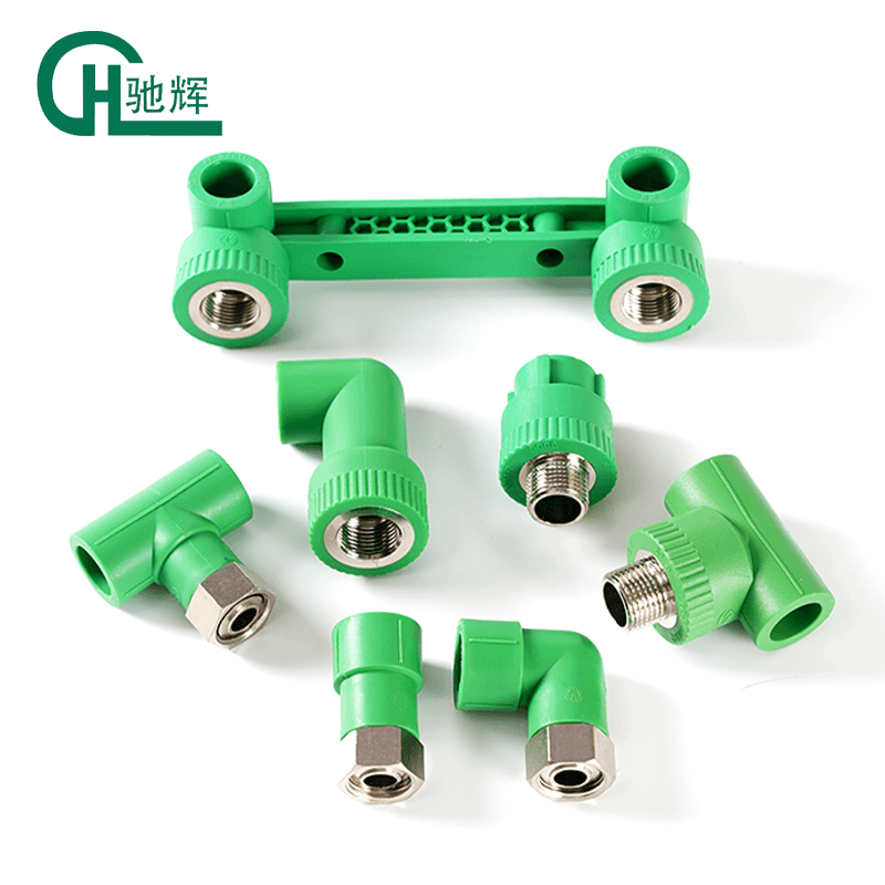 Custom PPR Pipe Metal Threaded Fittings