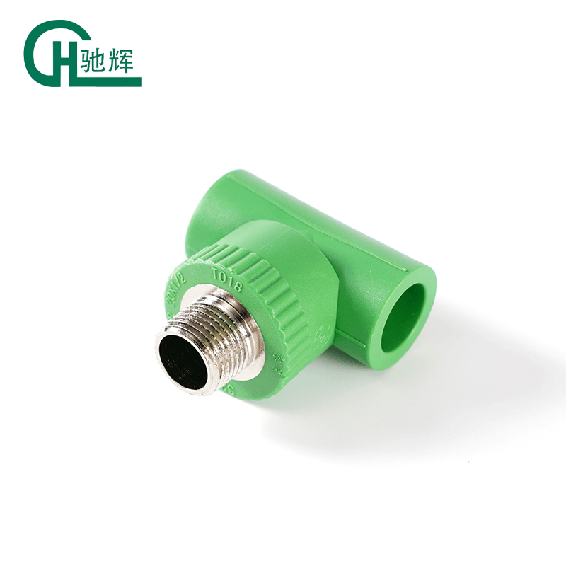 PPR Male Thread Tee Connector Pipe Fittings