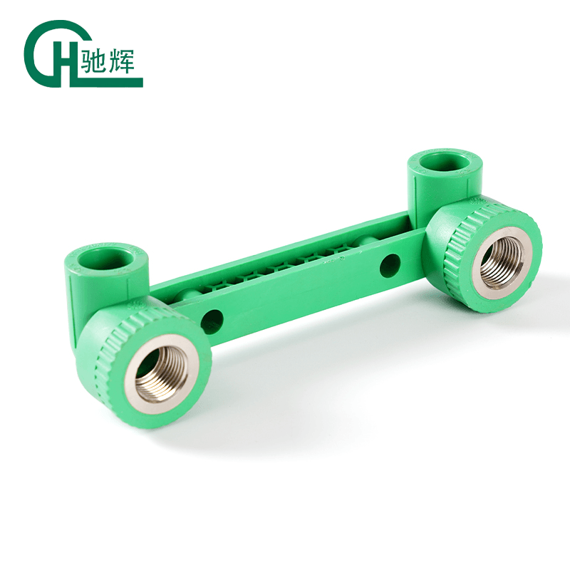 PPR Double Elbow Female Thread Pipe Fitting Bracket