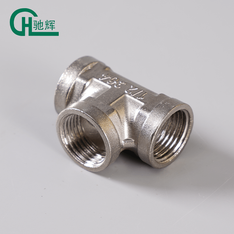 Stainless Steel Female Thread Tee Connector Pipe Fittings