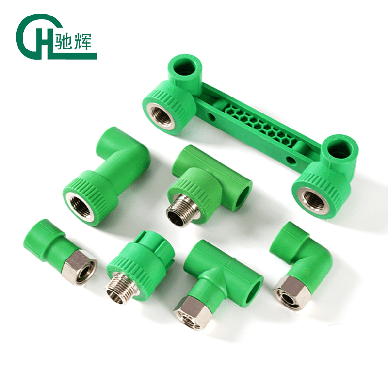 Custom PPR Pipe Metal Threaded Fittings