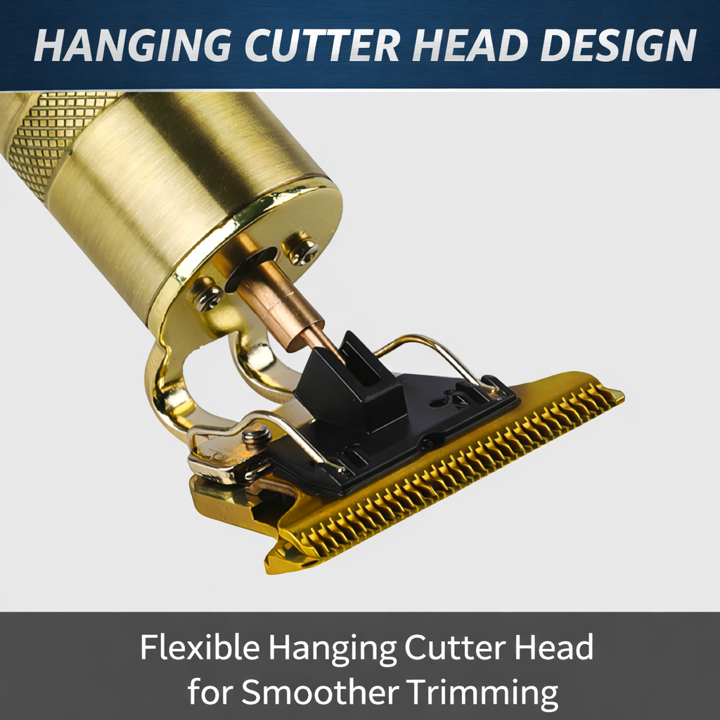 Premium Metal Body Design – Durable, stylish and comfortable grip for long-lasting professional use.