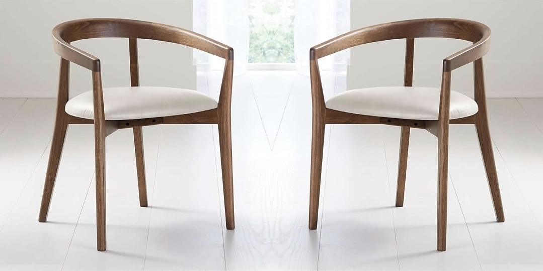 Textile Rounded Armchair