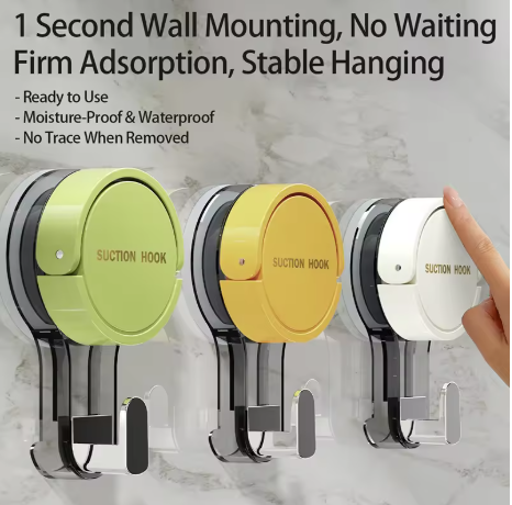 Quick Mount Suction Hook Set