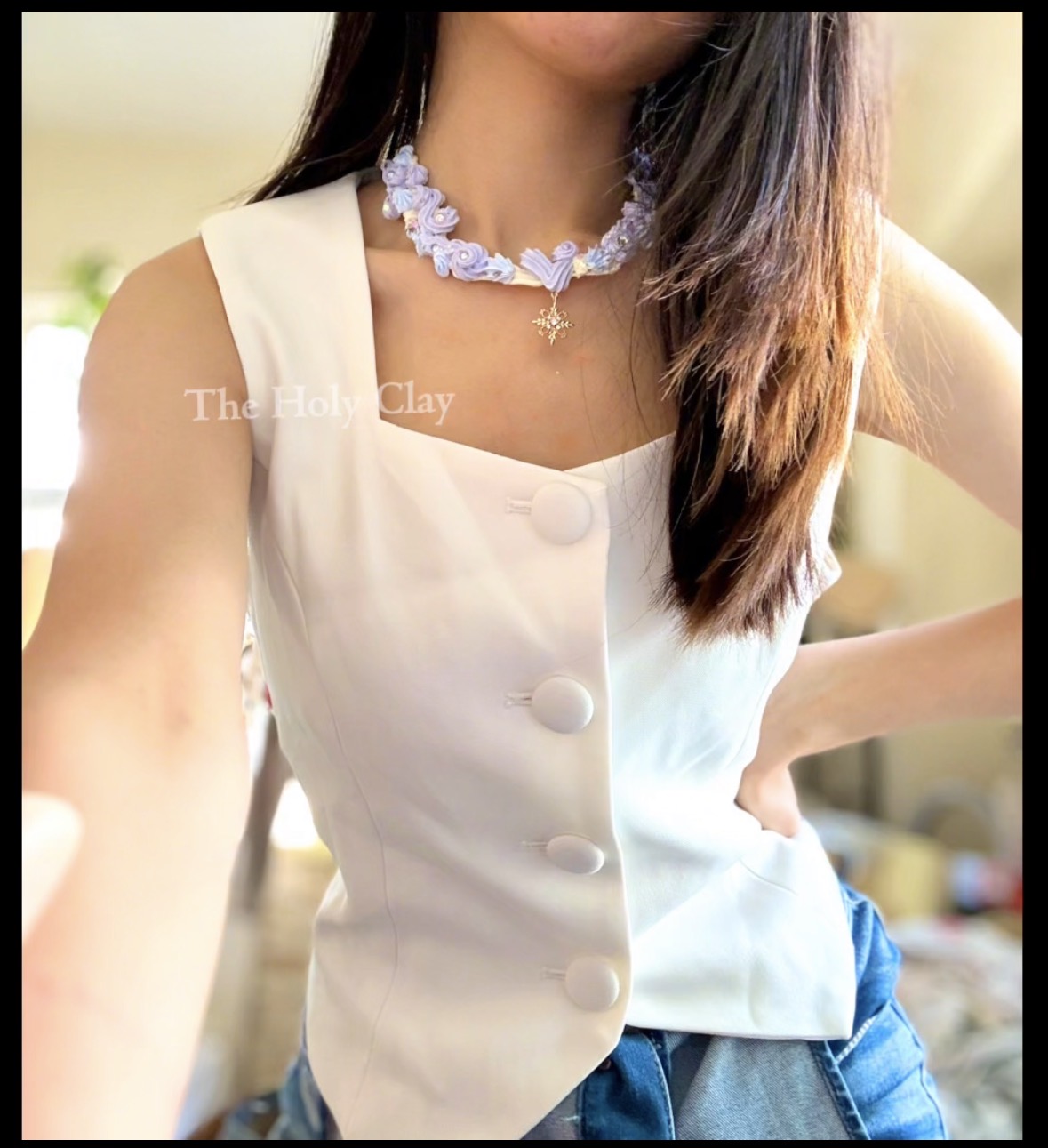 Morning Glory Necklace 